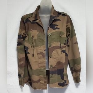 Kendall&Kylie camo jacket, xs Euc